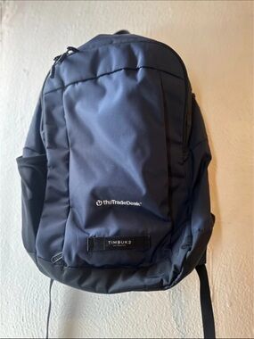 Timbuk2 Navy Backpack with theTradeDesk Logo